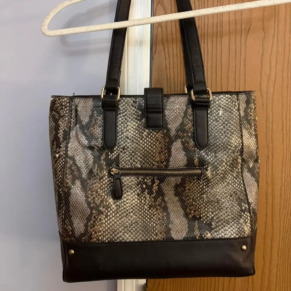 Lipsy london animal print tote